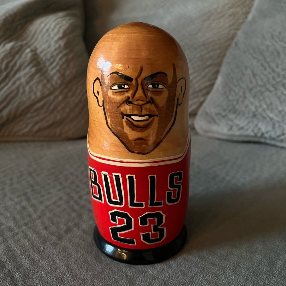 Bulls Matryoshka Nesting Dolls Jordan